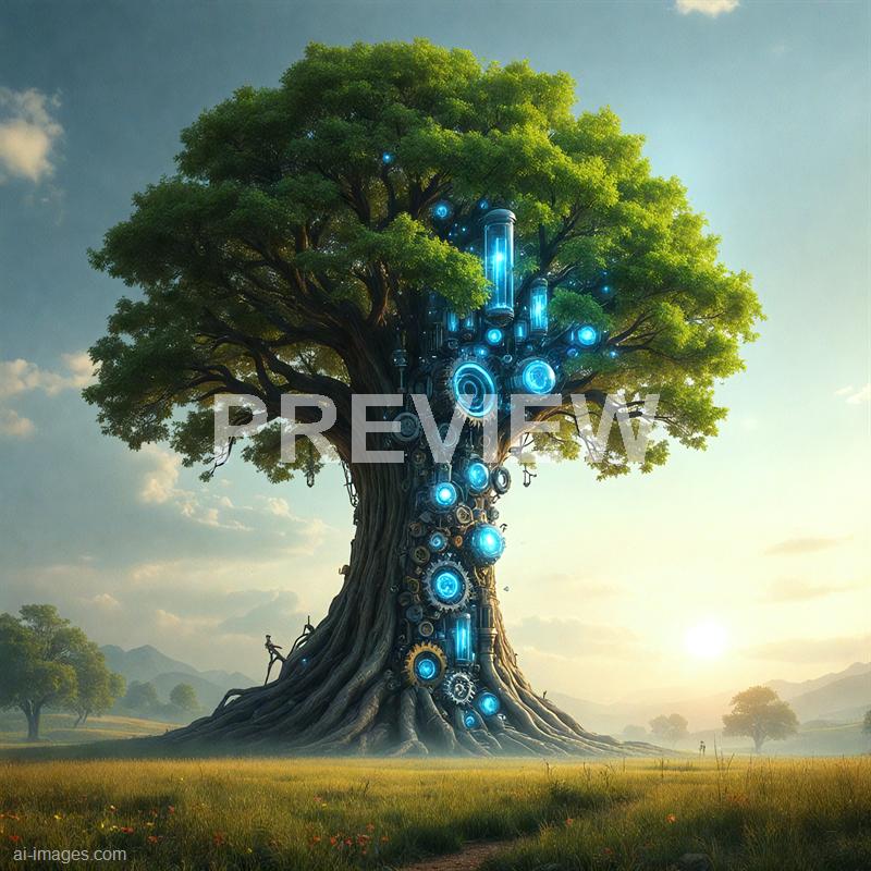 13226 - a-massive-tree-half-with-natural-leaves-the-other-hal_250705084223_00001